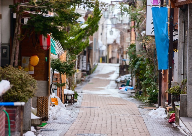 Les ruelles de Shibu Onsen