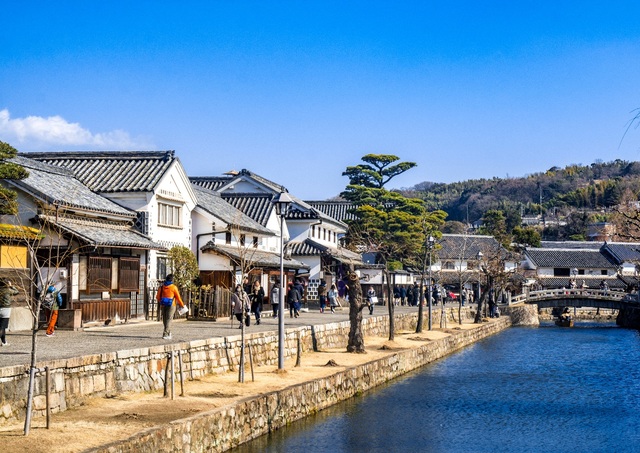 Paysages urbains pittoresques de Kurashiki 