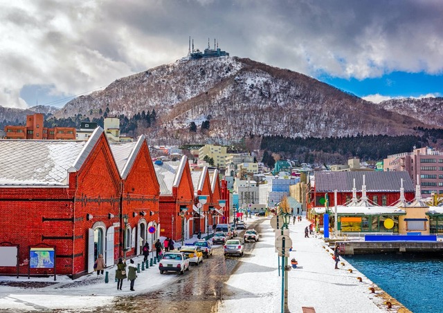 Quartier historique avec ses entrepôts en briques rouges