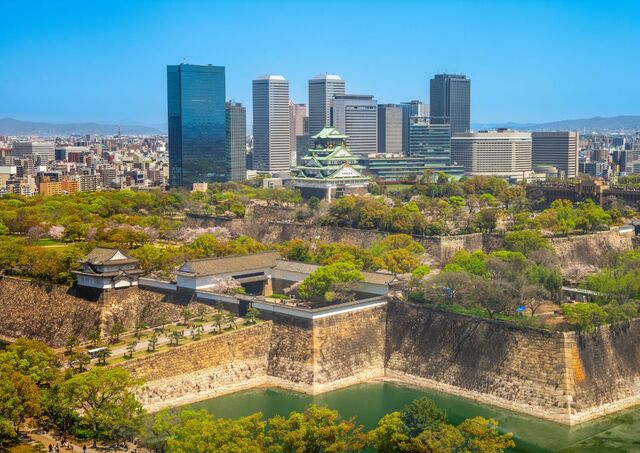 Le château d’Osaka