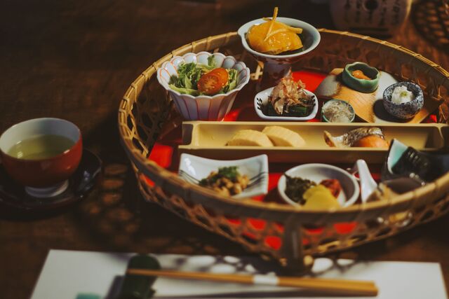 Kaiseki, le repas traditionnel en ryokan