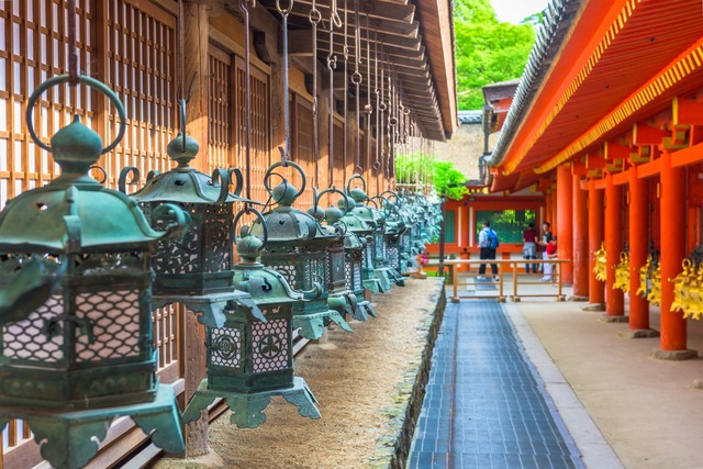 Lanternes du temple Kasuga Taisha, Nara 