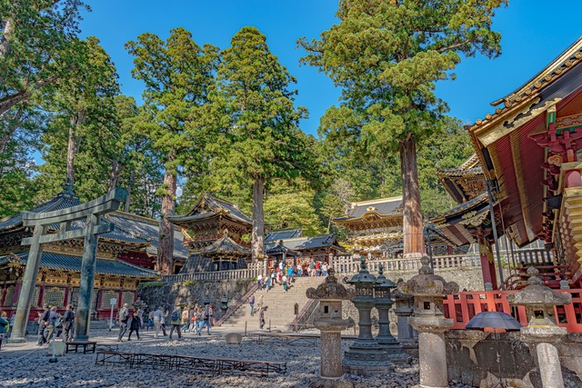 Entrée du sanctuaire Tosho-gu, Nikko 
