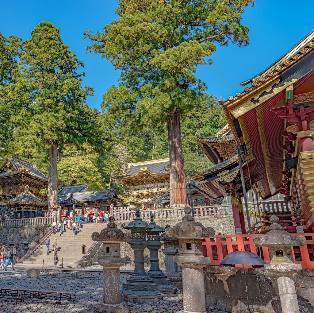 Entrée du sanctuaire Tosho-gu, Nikko, Japon