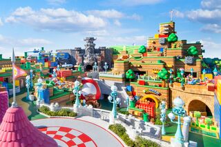 Universal Studio Japan, zone Mario Kart. © Nintendo 
