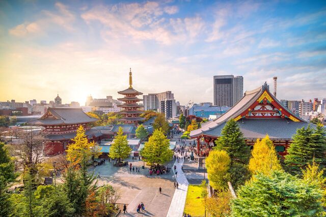 Temple Sensoji, Asakusa, Tokyo 