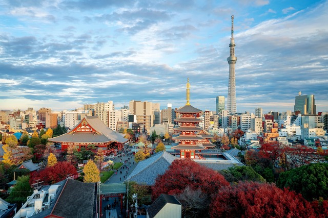 Temple Senso-ji à Tokyo 