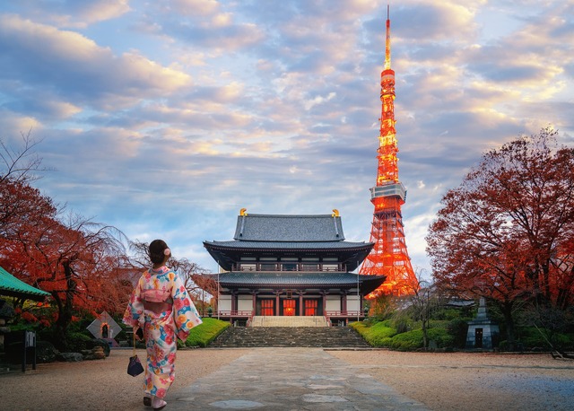 Temple Zozo-ji à Tokyo 