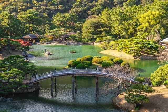 Jardin Ritsurin, Takamatsu
