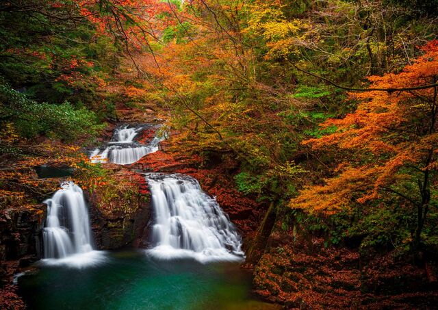 Cascades Ninai-daki, Akame, Japon