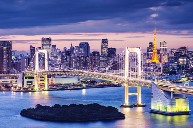 Rainbow bridge, Odaiba