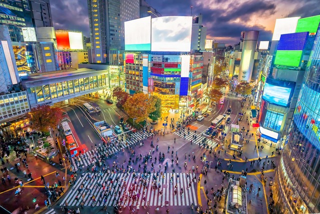 Carrefour de Shibuya, Tokyo 