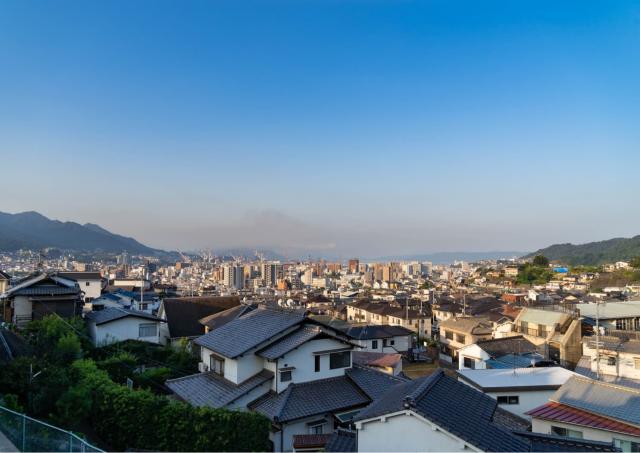 Vue sur la ville de Kure