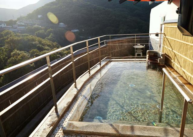 L'un des nombreux onsen d’Izu.