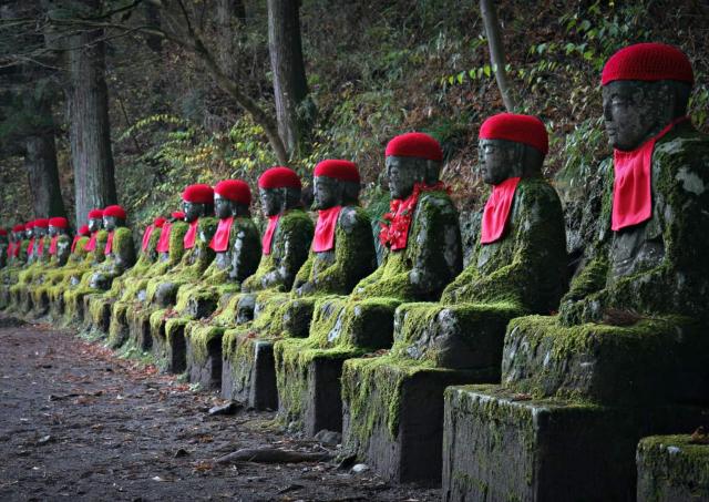 Bake Jizo à Kanmangafuchi