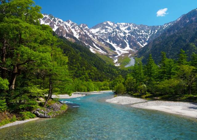 Kamikochi, dans le parc national de Chubusangaku