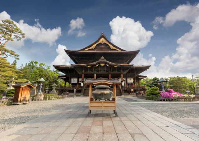 Temple Zenkoji, Nagano