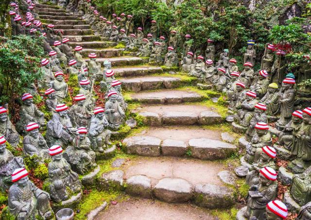 Statues Jizo de Daisho-in