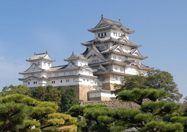 Le château d'Himeji, classé au Patrimoine mondial de l'UNESCO