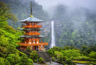Pagode de Seigantoji et chutes de Nachi, Ise