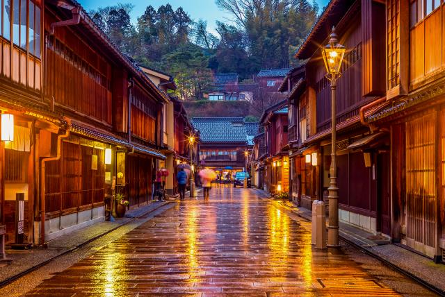 Quartier de Higashi Chaya, Kanazawa
