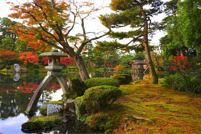 Jardin Kenrokuen, Kanazawa