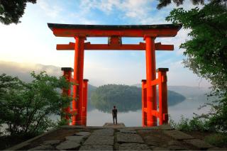 Lac Ashi, parc national d'Hakone