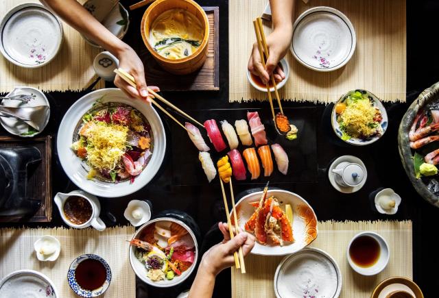 Repas à Hirafu, Niseko