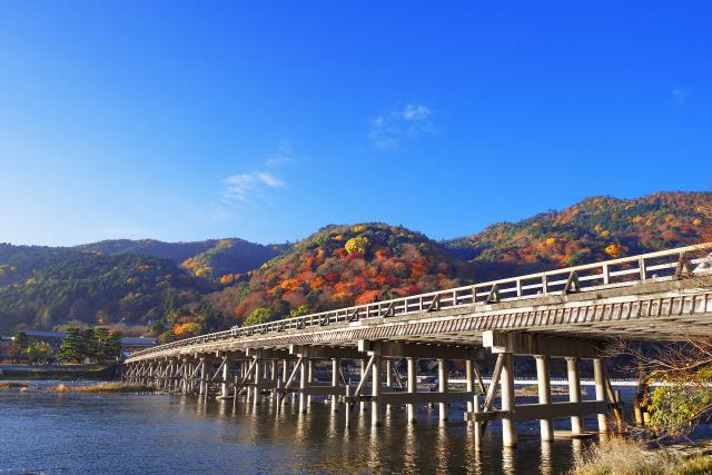 Pont Togetsukyo, Arashiyama 