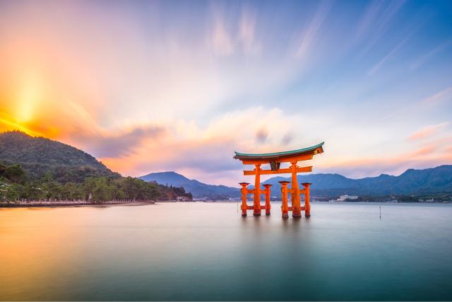 Torii, île de Miyajima