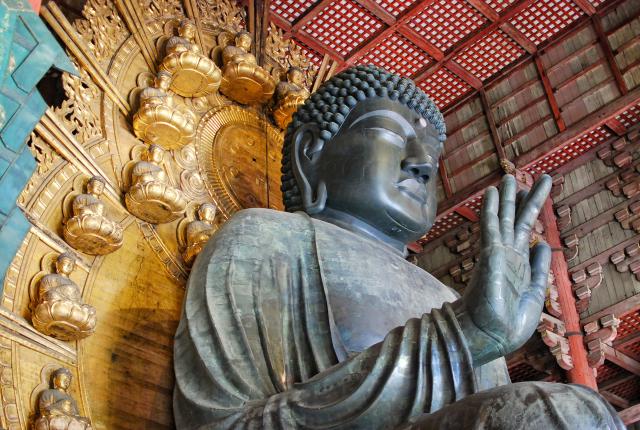 Bouddha, Todaji, temple, Nara