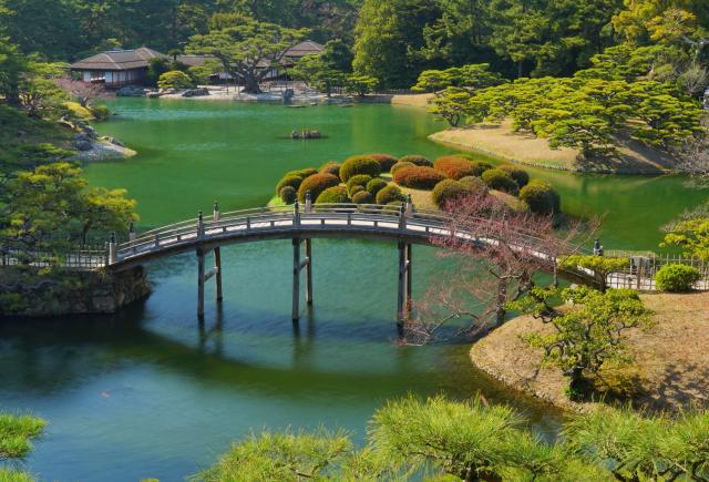 Jardin Ritsurin, Takamatsu