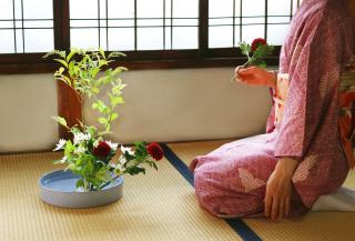 Composition florale Ikebana, Kyoto