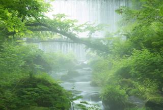 Ruisseau Kitanisawa, mont Daisen, Tottori.