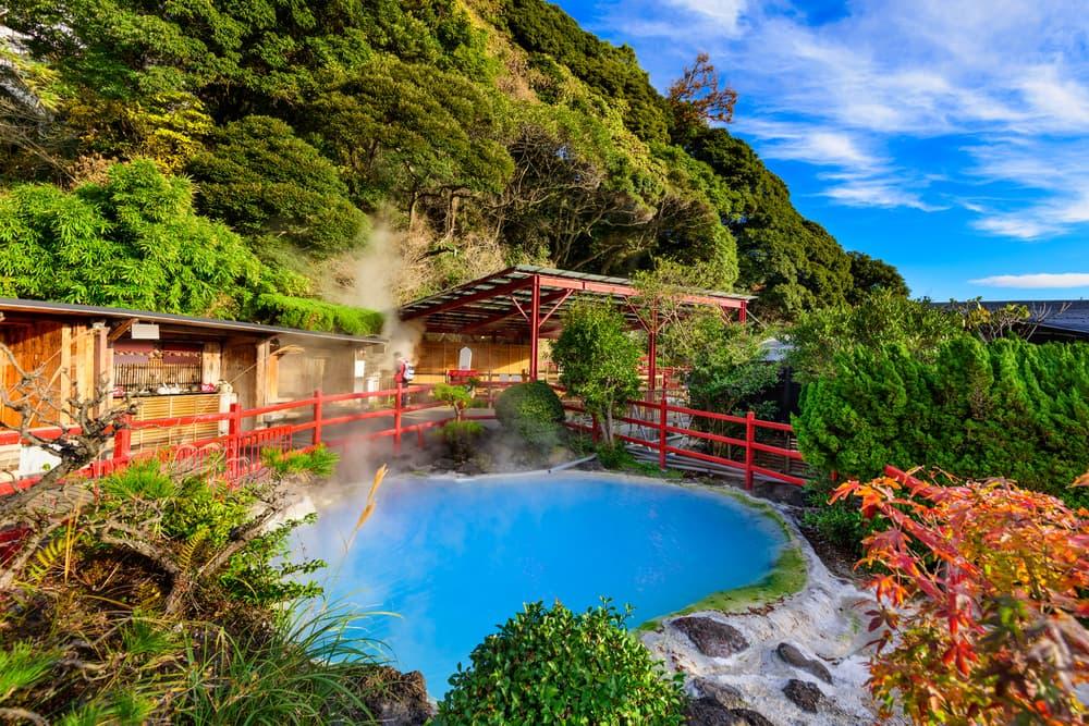 Source d'eau chaude de Beppu, l'un des 8 enfers, Kamado Jigoku