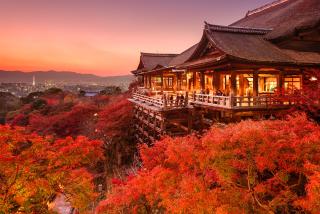 Le temple Kiyomizu-dera, Kyoto