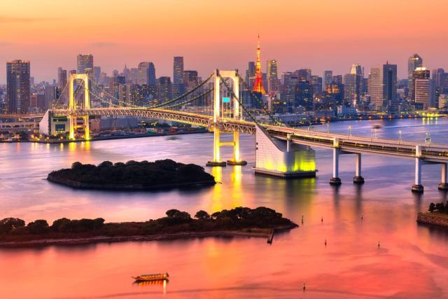 Vue de Tokyo depuis Odaiba