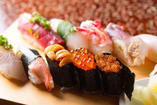 Sushi frais d'Hokkaido