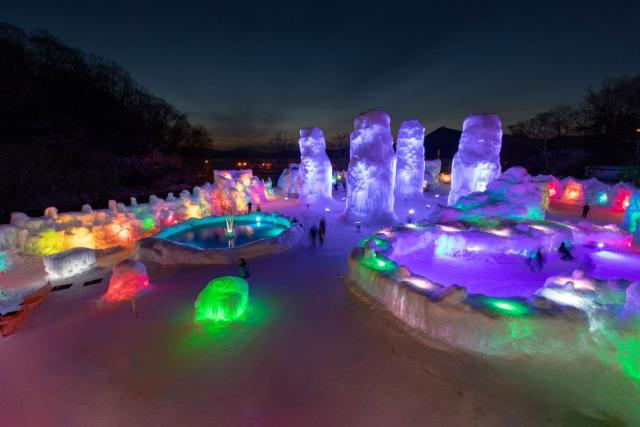 Festival des glaces du lac Shikotsu