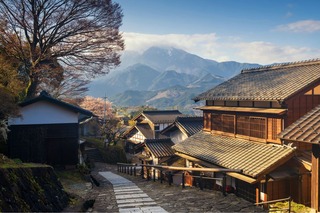 Magome, sur la Nakasendo, vallée de Kiso