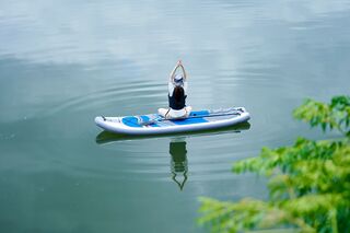 Paddle sur une rivière