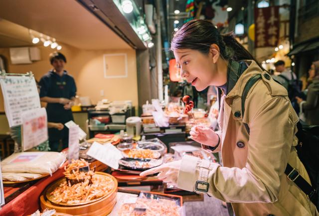 Marché alimentaire de Nishiki, Kyoto
